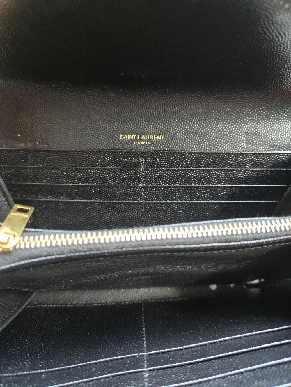 Saint Laurent Cassandre Large Flap Wallet - Picture 7 of 8